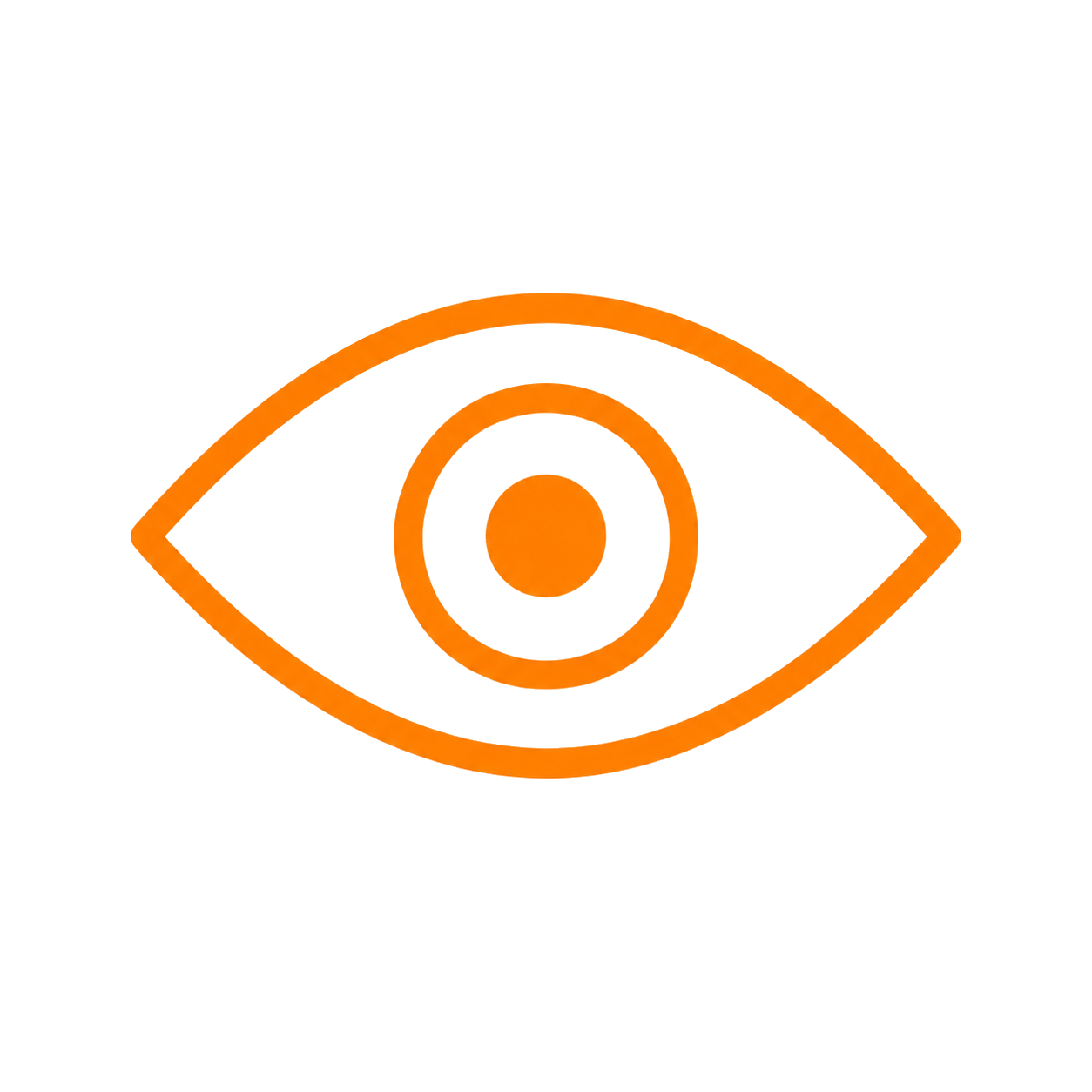 Jednoduché minimalistické oko